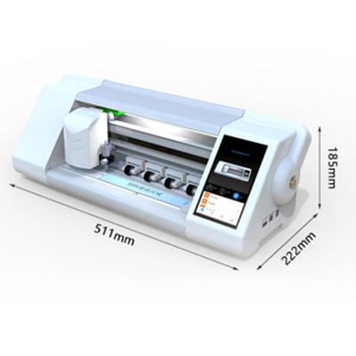best portable 5.5inch screen film printing and plotter machine printer graph plotter price 600*295*310mm reduction